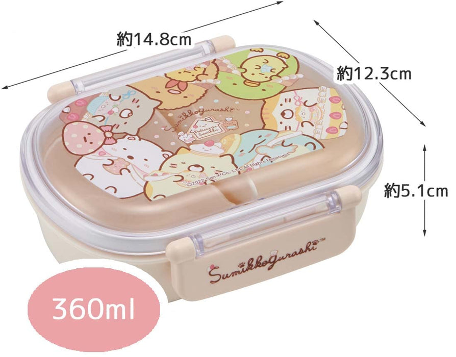 Skater Bento Box Sumikko Gurashi Sweet Shop 360ml Für Kinder Antibakteriell Mädchen Hergestellt in Japan Qaf2Baag-A