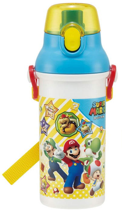 SKATER Super Mario Antibacterial Direct Drink Plastic Bottle