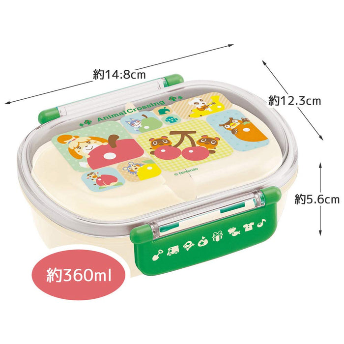 SKATER Animal Crossing Antibakterielle feste Lunchbox 360ml
