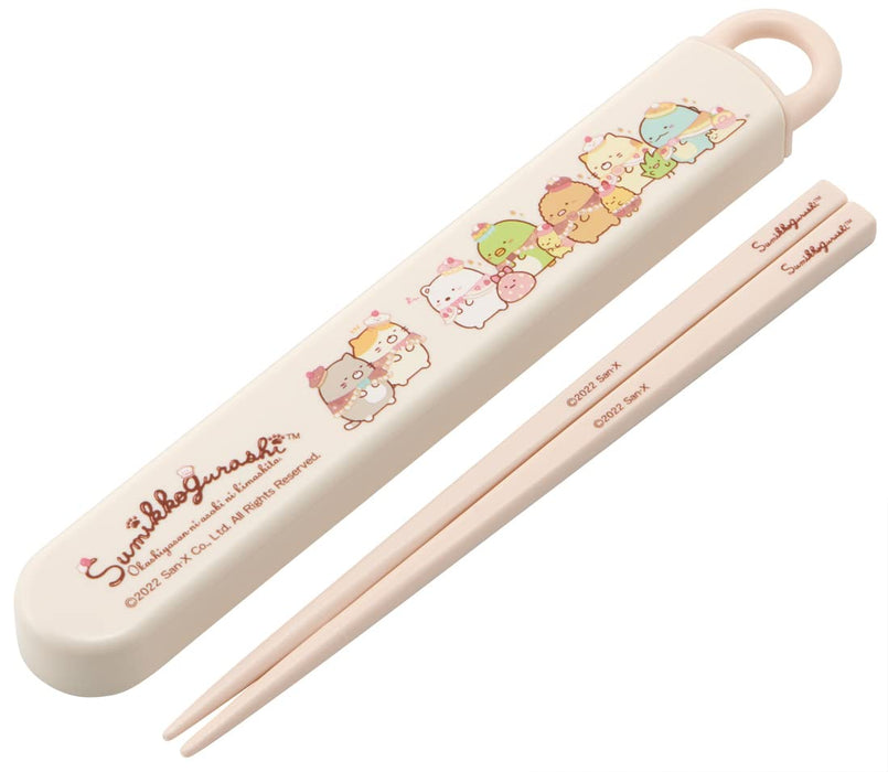 Skater Children&S Chopsticks Chopstick Box Set Antibacterial Sumikko Gurashi Okashiyasan Made In Japan 16.5Cm Abs2Amag-A