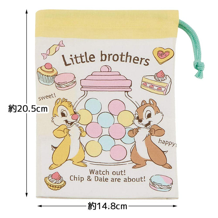 SKATER Chip & Dale Sweets Cup Bag