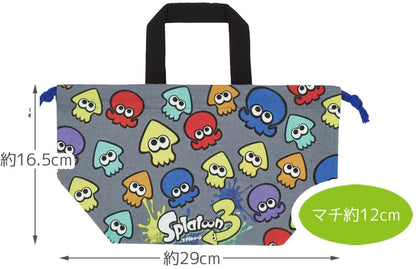 Skater Kids Lunch Bag Splatoon 3 Japan KB7-A- Japan Figure Store - #1 Bring To You The Best Japanese Goods