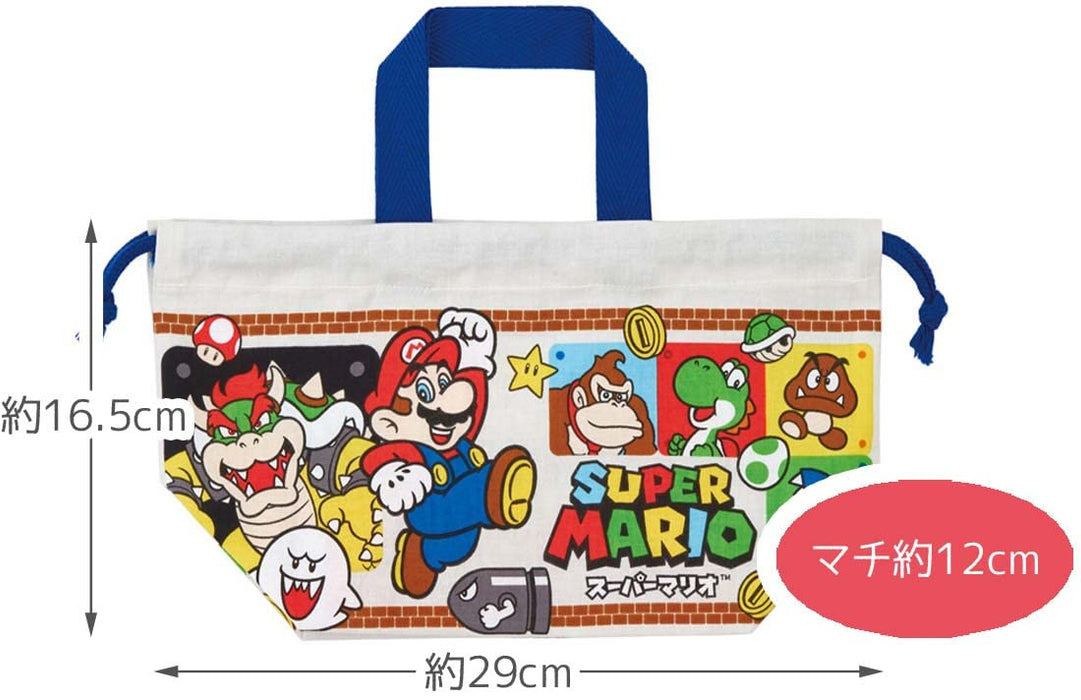 Skater Kids Lunch Bag Mario 23 Japan KB7-A