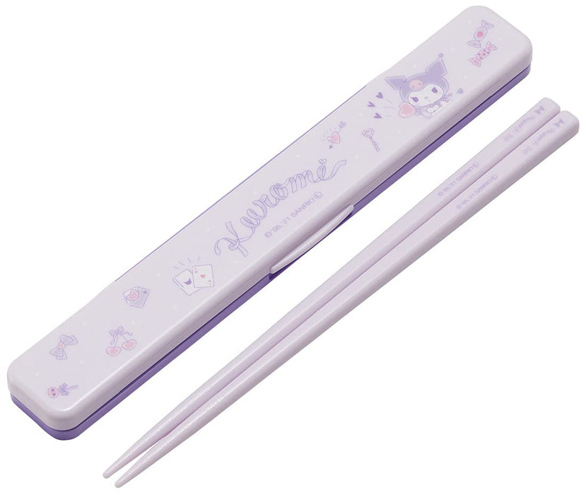 SKATER Sanrio My Melody Kuromi Chopsticks With Case