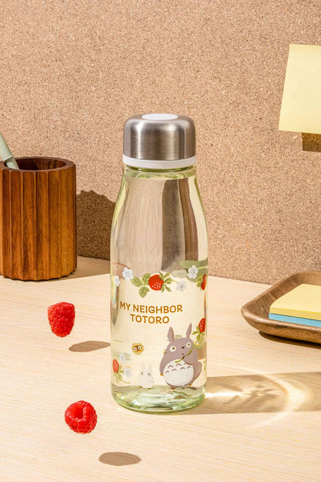 Skater Direct 500ml My Neighbor Totoro Strawberry Water Bottle with Tea Strainer PTY5-A