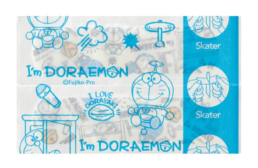SKATER First Aid Plaster Set M Size I'M Doraemon