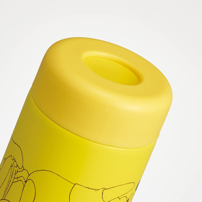 Skater 500ml Stainless Steel Water Bottle Single Layer Mug Bottle - Winnie The Pooh Relax Sssc5D-A