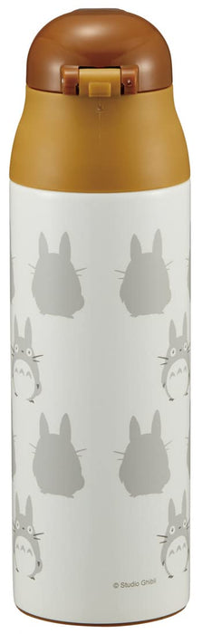 Bouteille de tasse de patineur 490Ml bouteille d'eau en acier inoxydable à isolation thermique mon voisin Totoro Silhouette Ghibli Sdpc5-A