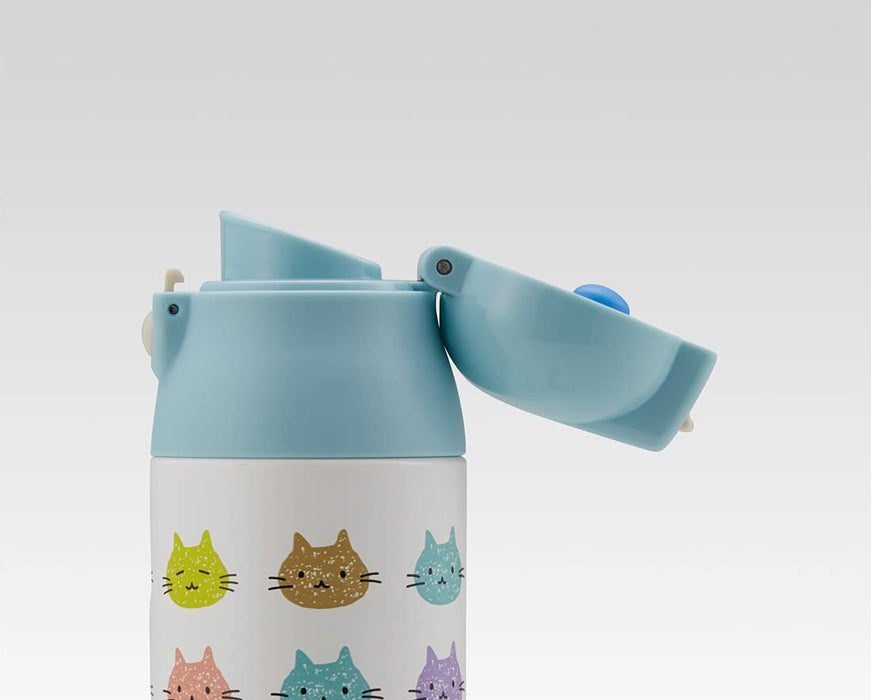 Skater 490ML Thermal/Cold Cat Colorful Water Bottle SDPC5-A