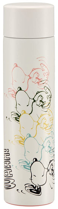 Skater 160ml Stainless Steel Mini Bottle - Snoopy Peanuts Smbc1Bl-A