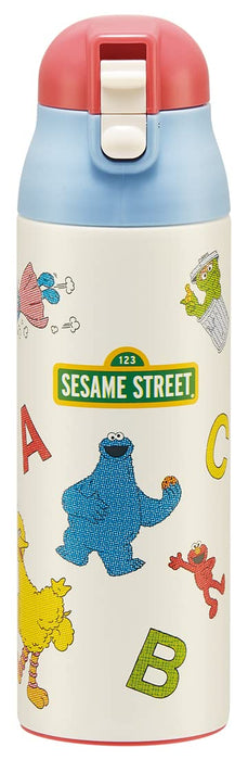 Skater 500ml Sesame Street Stainless Steel Water Bottle SDPC5-A