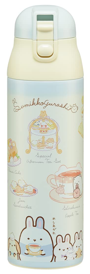Gourde Isotherme Compacte SAN-X Sumikko Gurashi – Acier Inoxydable 2 Façons De Boire – 15.9 Oz – Neuve