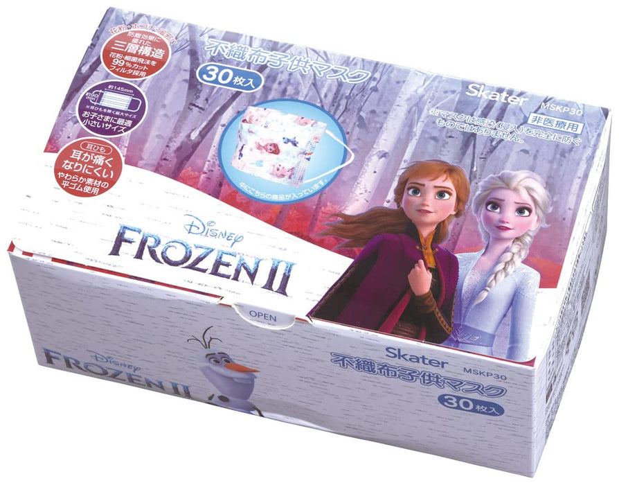 Skater Mskp30-A Vliesmaske für Kinder, 3-lagige Konstruktion, 30 Masken, Disney Frozen Kindermasken