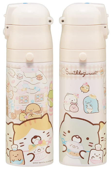 Skater Water Bottle Sumikko Gurashi Candy Store 470Ml Children&S Stainless Steel Sports Bottle Sdc4-A