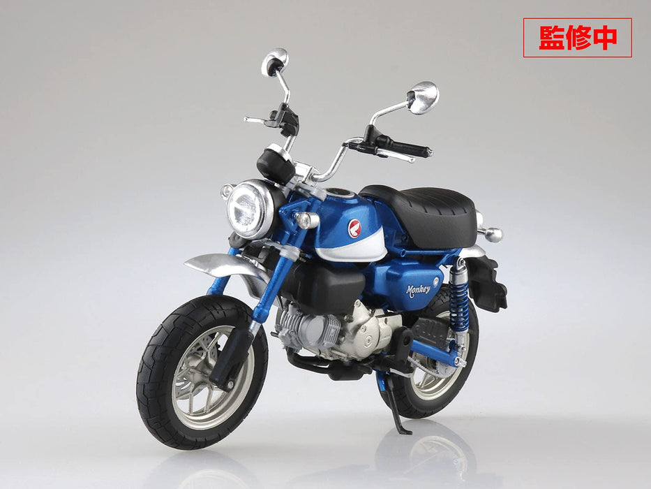 AOSHIMA Skynet 1/12 Honda Monkey 125 Glittering Blue Finished Model