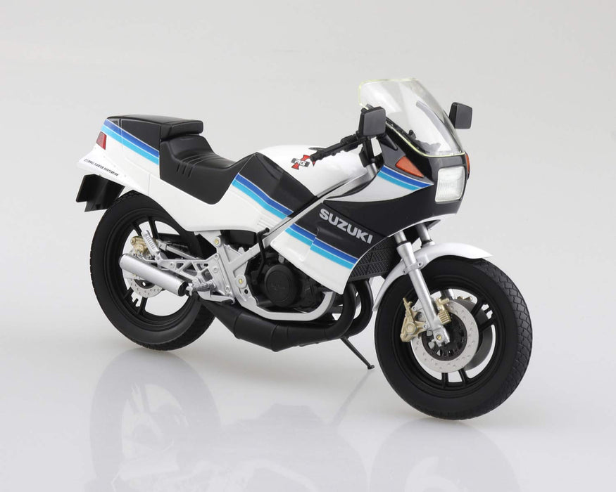 Skynet 1/12 Komplettes Fahrrad Suzuki Rg250Γ Blau X Weiß
