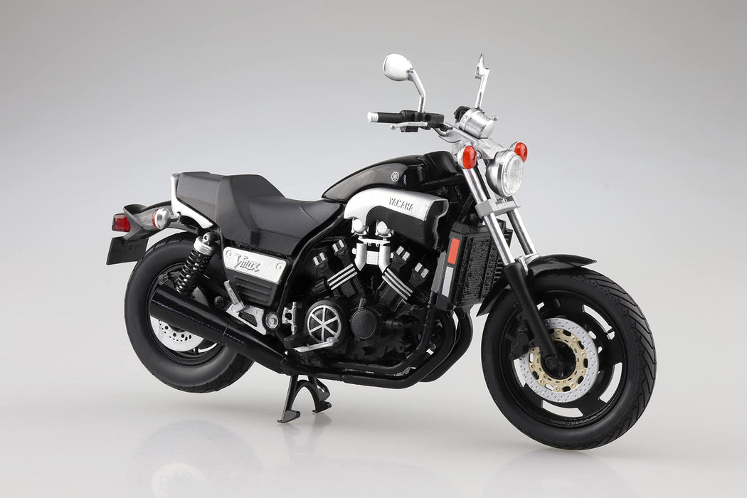 AOSHIMA Skynet 1/12 Motorrad Yamaha Vmax Black 2 Fertigmodell