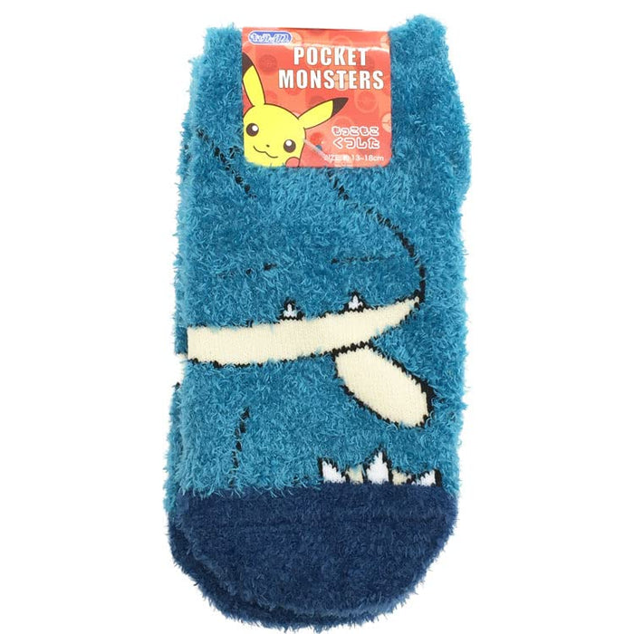 Pokemon Center Original Fluffy Socks Kids Munchlax 13-18Cm