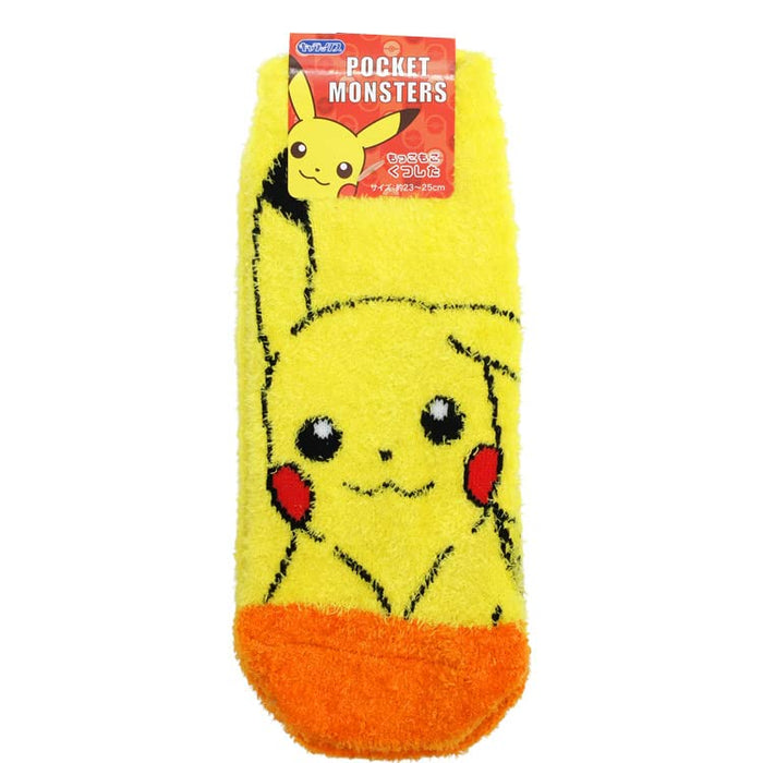 Fluffy Socks 23-25 Pikachu Pokémon