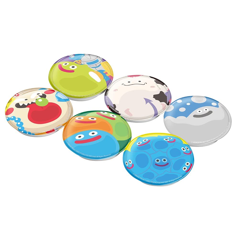 Dragon Quest Smile Slime Clear Magnets (5 pieces)