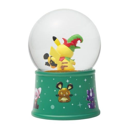 Boule à Neige Pokémon Usine de Jouets de Noël