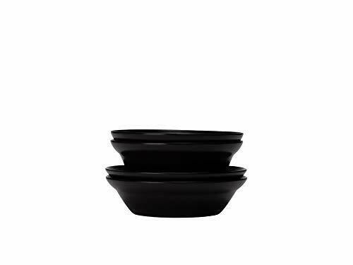 Snow Peak "donabezen" One Set Black Bowl, Plate Tw-110