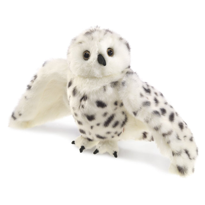 Folkmanis Snowy Owl Handpuppe Solch realistische Handpuppe der Marke Folkmanis