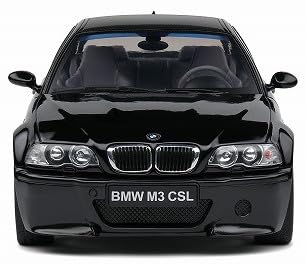 Kyosho 1/18 BMW E46 M3 CSL 2003 Black Diecast Car S1806506