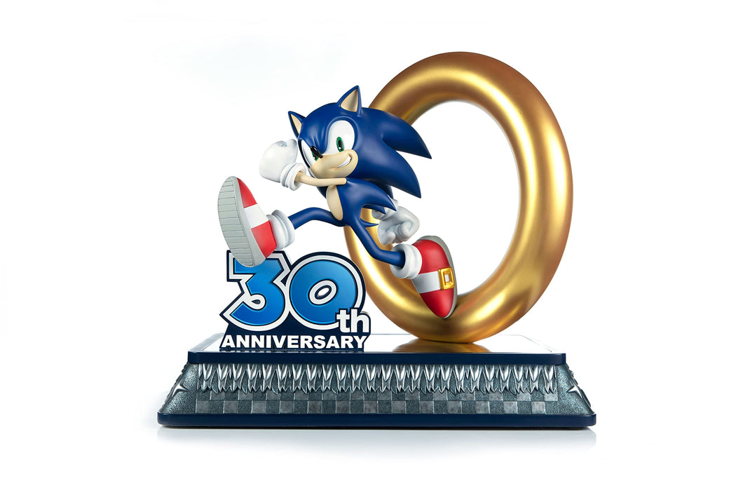 Sonic The Hedgehog Sonic 30Th Anniversary Statue Blue Large 642375