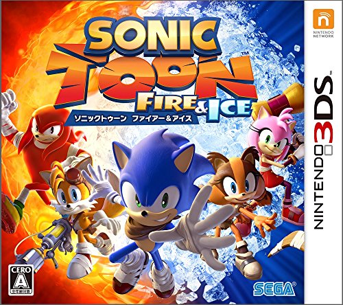 Sonic Toon Fire & Ice 3Ds - Used Japan Figure 4974365911096