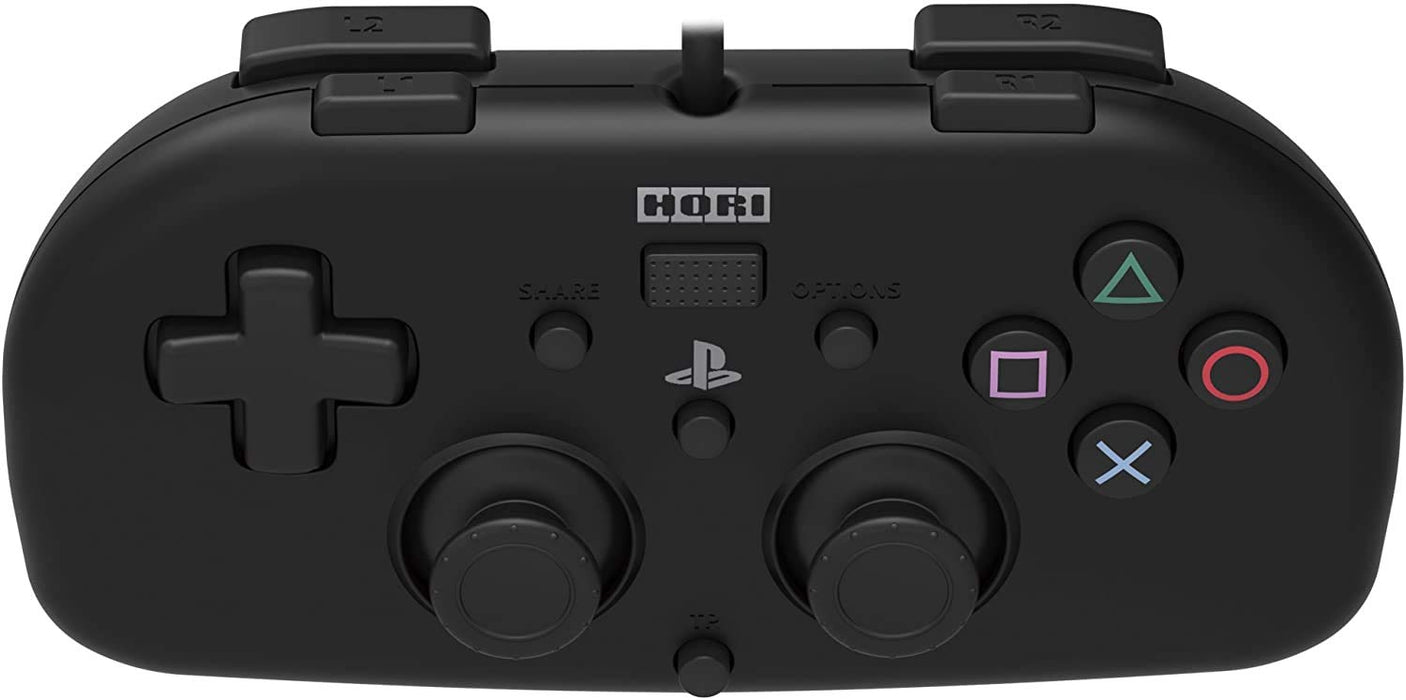 HORI PS4 Playstation 4 Manette Filaire Lumière Noir