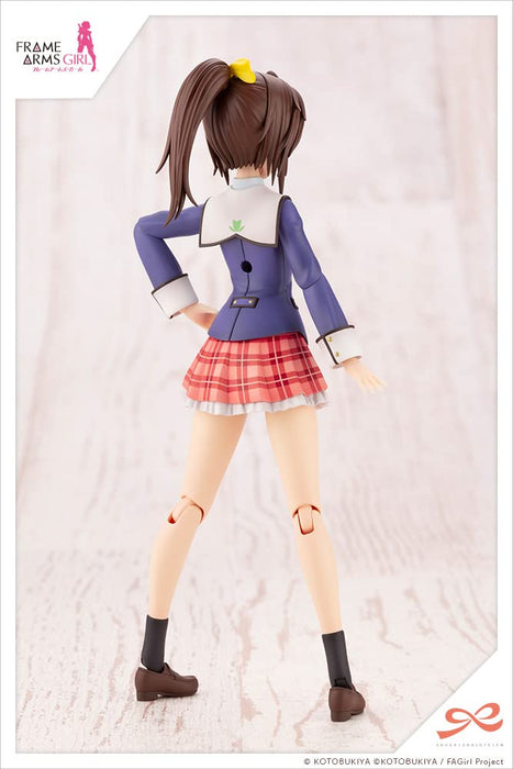 KOTOBUKIYA - 1/10 Sousai Shoujo Teien X Frame Arms Girl Ao Gennai 'Wakaba Girl'S High School Winter Clothes' Plastic Model