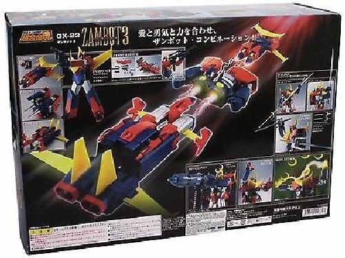 Soul Of Chogokin Gx-23 Invincible Super Man Zambot 3 Action Figure Bandai Japon