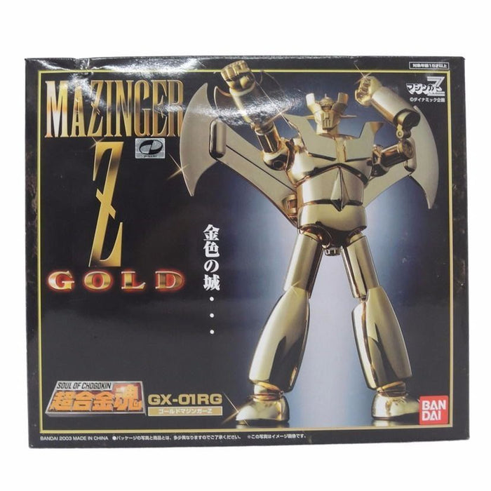 Soul Of Chogokin Gx-01rg Gold Mazinger Z Actionfigur Bandai Tamashii Nations