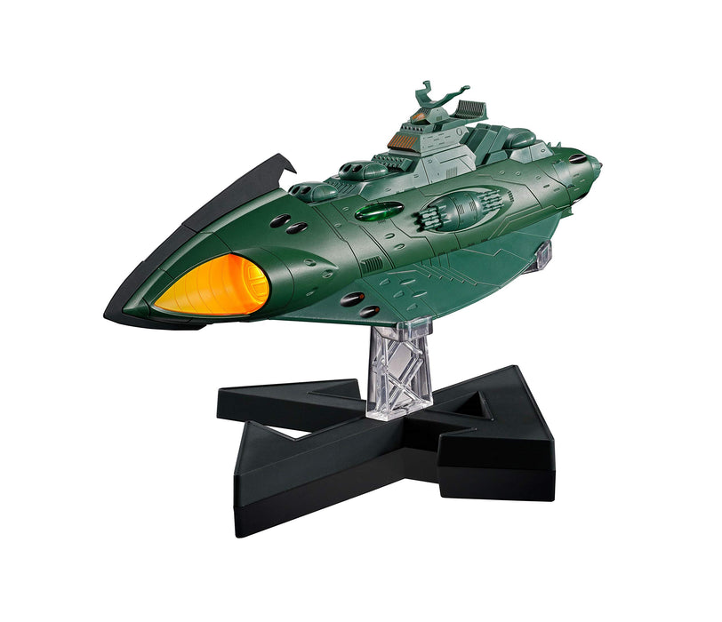 Soul Of Chogokin Gx-89 Space Battleship Yamato 2202 Garmillas Space Armored Ship Total Length About 240Mm Die-Cast Abs-Painted Action Figure