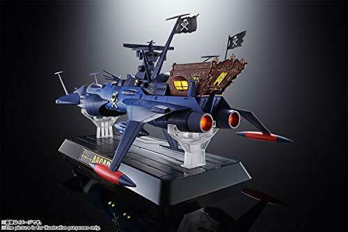Soul Of Chogokin Gx-93 Space Pirate Battleship Arcadia Completed