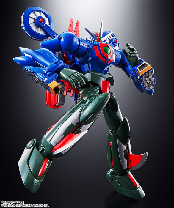 BANDAI Soul Of Chogokin Gx-96 Getter Robo Go Figurine