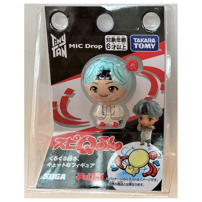 Takara Tomy Spi Q-Run Tinytan Mic Drop Suga – Figurenspielzeug Made in Japan – Modellfiguren