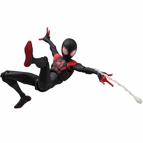 Spider-man Into The Spider-verse Sv Action Miles Morales Figure Sentinel 130mm