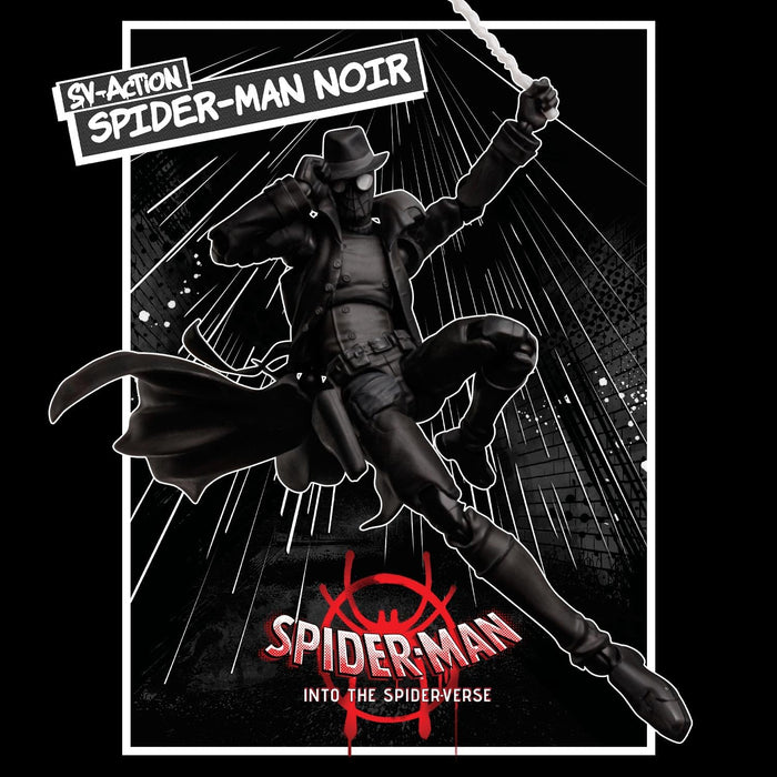 Sentinel Spider-Man Noir Action Figure Non-Scale Abs & Pvc Japan