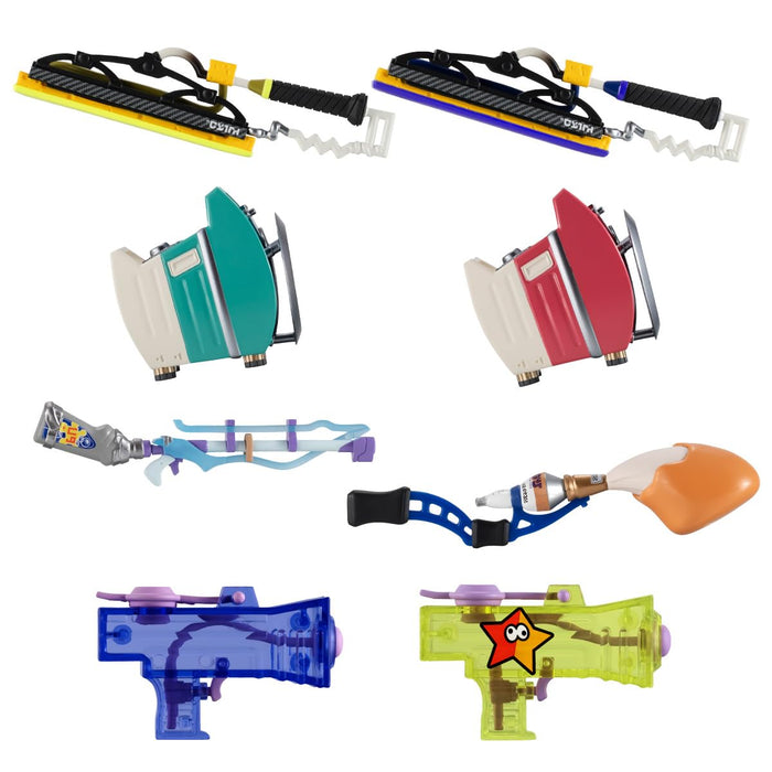 Bandai Splatoon 3 Buki Collection 2 Box Of 8 Candy Toys From Japan- Japan Figure Store - #1 Bring To You The Best Japanese Goods