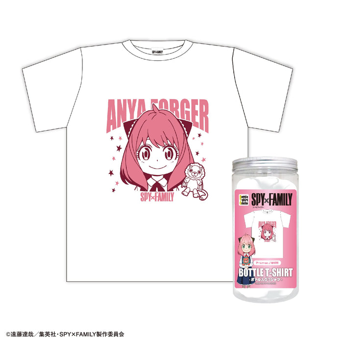 MAX LIMITED Spy X Family Bottle Packed T-Shirt B Anya Ver. Weiß