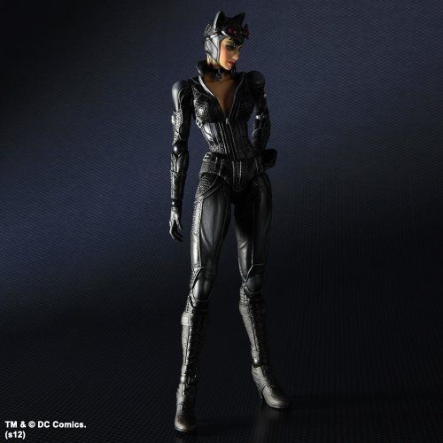 Square Enix Batman Arkham City Play Arts Figurine Kai Catwomen