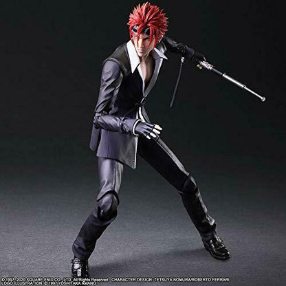 Square Enix Final Fantasy Vii Remake Play Arts Kai Reno Figure- Japan Figure Store - #1 Bring To You The Best Japanese Goods