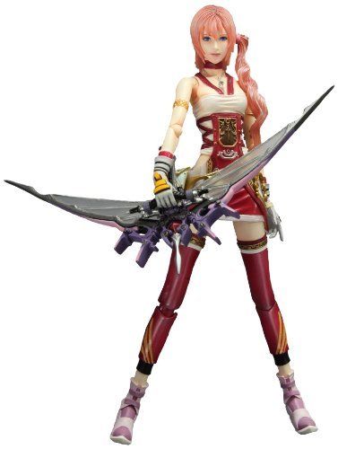 Square Enix Final Fantasy Xiii-2 Play Arts Figurine Kai Serah Farron