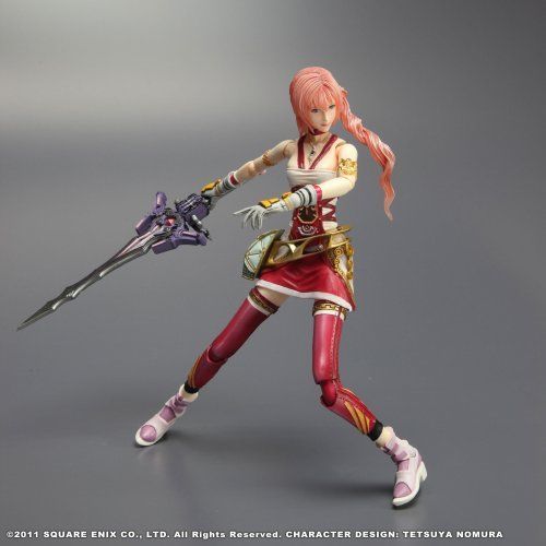 Square Enix Final Fantasy Xiii-2 Play Arts Kai Serah Farron Figure