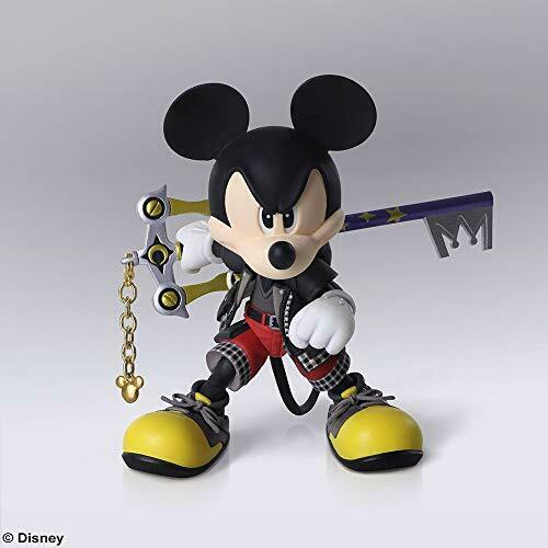 Square Enix Kingdom Hearts Iii Bring Arts King Mickey Figurine