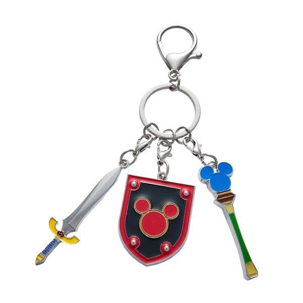 Square Enix Kingdom Hearts Dream Series Metal Keychain - Sword Rod Guard