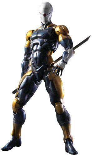 Square Enix Metal Gear Solid Play Arts Kai Cyborg Ninjya Figure - Japan Figure