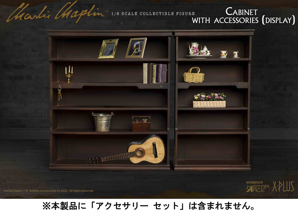 Star Ace Toys 1/6 Charlie Chaplin Accessory Cabinet Set Japan Sa0110F
